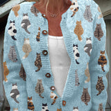 Women's Essential Camel Autumn Cardigan