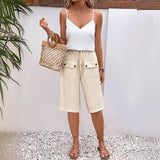 Wide Leg Cropped Pants