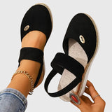 Orthopaedic Platform Sandals with Ventilated Cushioned Sole
