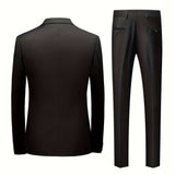 Men's Two-Piece Slim Fit Tailored Suit