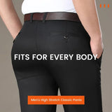 Men's Stretch Trousers with Four Pockets