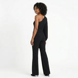 Women's One Shoulder Wide Leg Jumpsuit