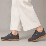 Unisex Wide Toe Box Comfort Sneakers, Foot-Shaped Fit