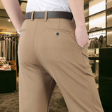 Men's Classic Breathable Stretch Trousers, Multiple Colours