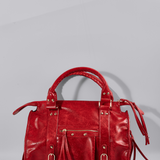 Fringe Detail Satchel Shoulder Bag