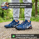 Unisex Cushioned Walking Shoes with Non-Slip Sole