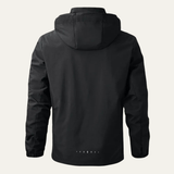 Men's Waterproof Hooded Rain Jacket with Pockets