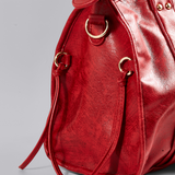 Fringe Detail Satchel Shoulder Bag