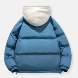 Women's Quilted Winter Jacket with Adjustable Hood