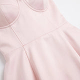 Women's Sweetheart Fit and Flare Midi Dress