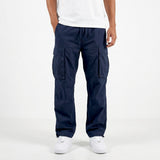 Men's Loose Fit Full-Length Cargo Trousers