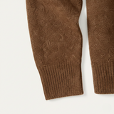 Men's Cashmere Blend Knitted Polo Sweater