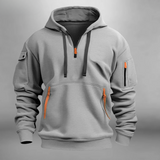 Men's Soft Relaxed Fit Hoodie with Adjustable Hood