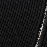 Men's Ribbed Knit Quarter-Zip Classic Fit Sweater