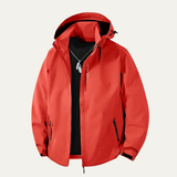 Men's Windproof Hooded Softshell Rain Jacket
