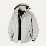Men's Windproof Hooded Softshell Rain Jacket