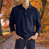 Men's Polo Collar Sweater in Seven Colours