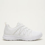 Women's Cushioned Sparkle Knit Slip-On Trainers