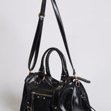 Fringe Detail Satchel Shoulder Bag