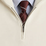 Men's Modern Fit Quarter Zip Layering Sweater