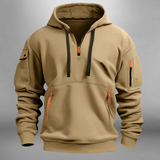 Men's Soft Relaxed Fit Hoodie with Adjustable Hood