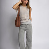 Suede Slouchy Hobo Shoulder Bag