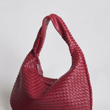 Woven Slouchy Hobo Shoulder Bag