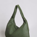 Woven Slouchy Hobo Shoulder Bag
