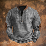 Men's Cotton Polo Sweater in Modern Fit