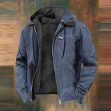 Men's Structured Autumn Jacket with Deep Pockets