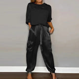 Ladies’ Satin Co-Ord Set