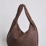Woven Slouchy Hobo Shoulder Bag