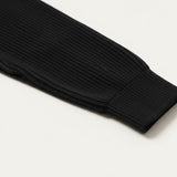 Men's Ribbed Knit Quarter-Zip Classic Fit Sweater