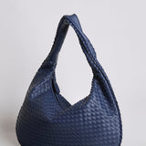 Woven Slouchy Hobo Shoulder Bag