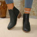 Women's Supportive Orthopaedic Boots, Laser-Cut Finish