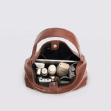 Glossy Slouchy Hobo Shoulder Bag