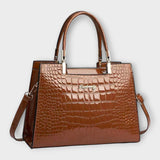 Women's Heritage Black Leather Bag