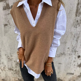 Women's Signature Brown Autumn Jumper