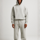 Men's Oversized Hooded Sweatshirt and Jogger Set