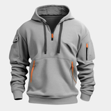 Men's Soft Relaxed Fit Hoodie with Adjustable Hood
