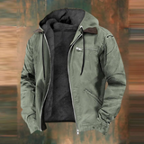 Men's Structured Autumn Jacket with Deep Pockets