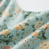 Women's Floral Sleeveless Midi Dress
