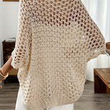 Women's Camel Autumn Beach Cardigan