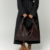 Women's Quilted Cape Sleeve Coat