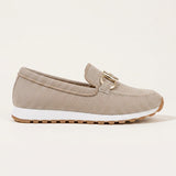 Women's Cushioned Sole Slip-On Casual Loafers