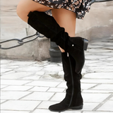 Women's Camel Suede Autumn Boots