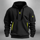 Men's Soft Relaxed Fit Hoodie with Adjustable Hood