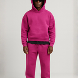 Men's Oversized Hooded Sweatshirt and Jogger Set
