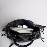 Fringe Detail Satchel Shoulder Bag