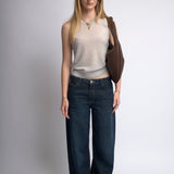 Woven Slouchy Hobo Shoulder Bag